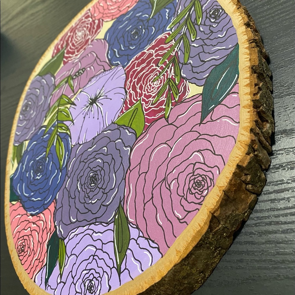 Handmade Acrylic Painting on Wood